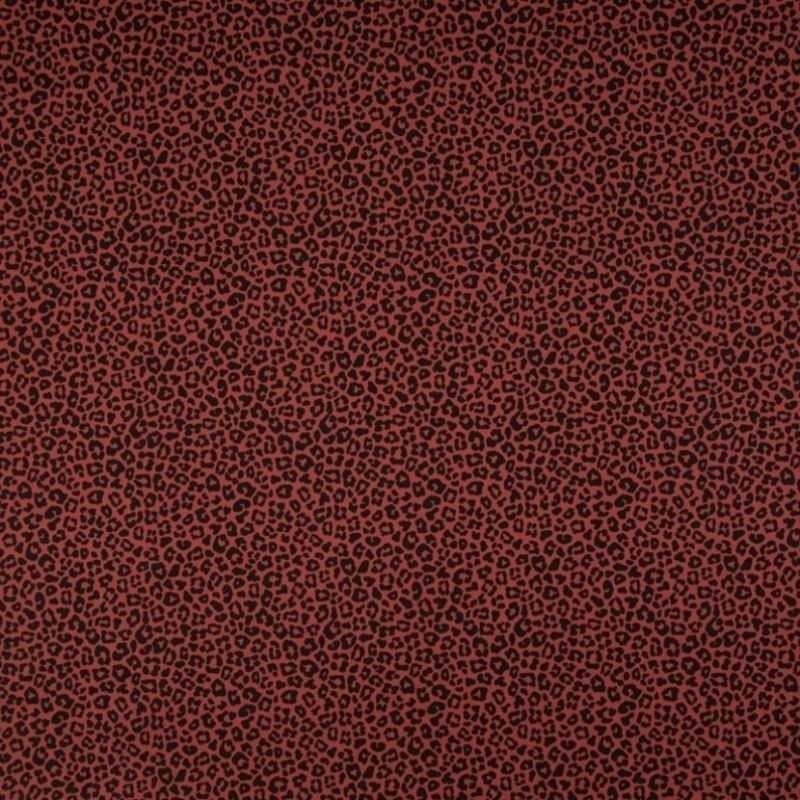 Tissu Coton Imprimé Leopard Pierre 