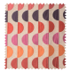 Tissu Jacquard Moon Rouge Orange