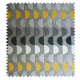 Tissu Jacquard Moon Jaune