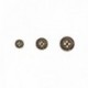 Bouton bois rond 4 trous