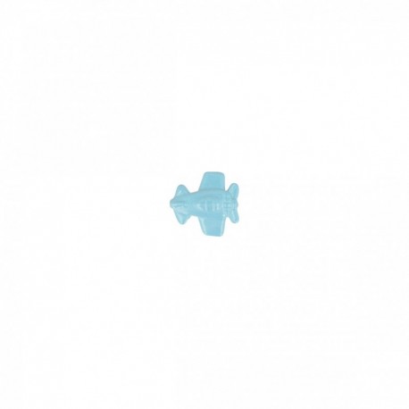 Bouton plastique avion