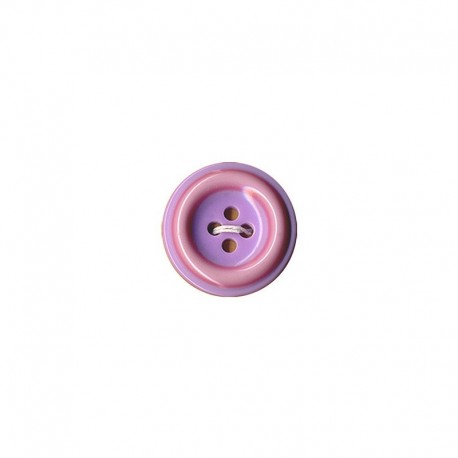 Bouton bicolore pastel 4 trous