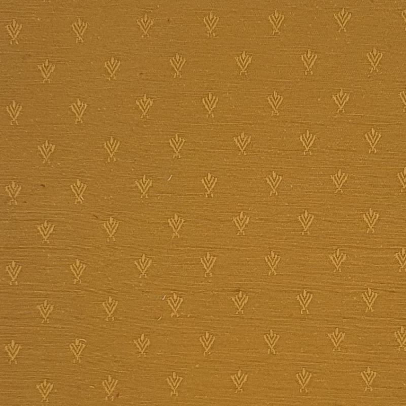 Tissu Abeille Jacquard Ocre