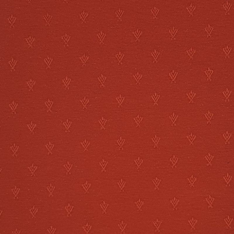 Tissu Abeille Jacquard Sienne 