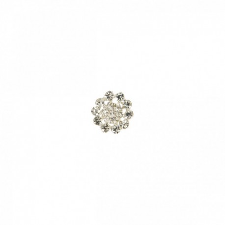 Bouton bijou strass