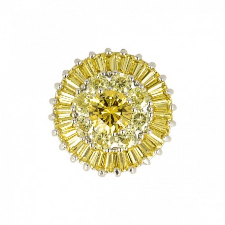 Bouton bijou zirconium