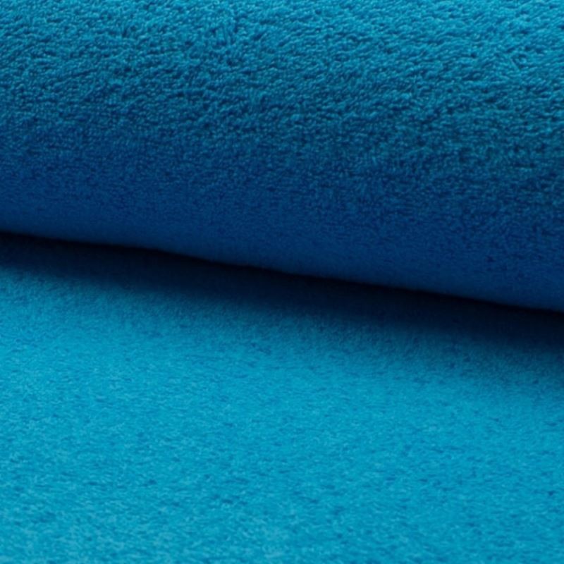 Tissu Eponge Uni Aqua