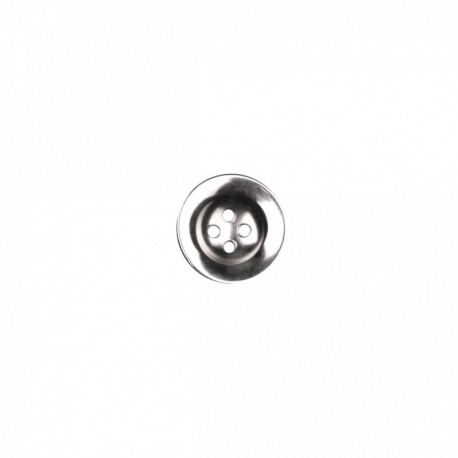 Bouton rond creux 4 trous