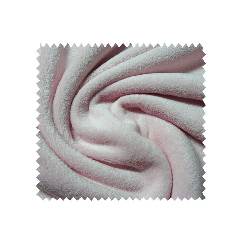 Tissu Microfibre Panda Uni Rose