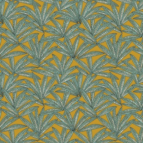 Tissu Janaina Imprimé Safran 