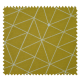 Tissu Jacquard Origami Jaune