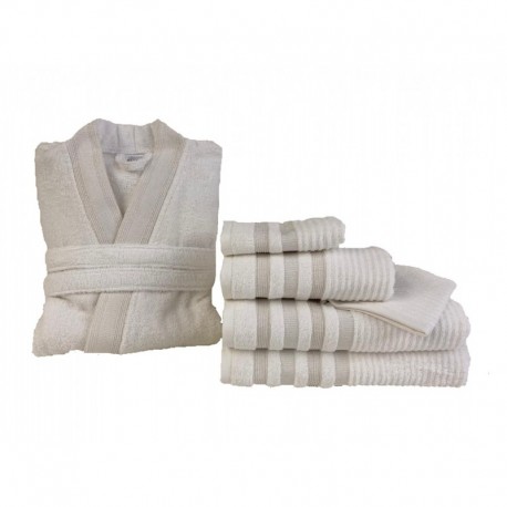 Linge de toilette Elixir Lurex Blanc