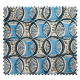 Tissu Jacquard Dory All Over Turquoise