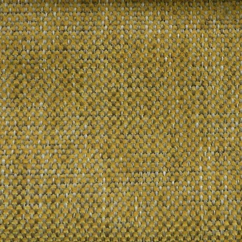 Tissu Jupiter Natte Lourd Aspect Chenille Jaune 