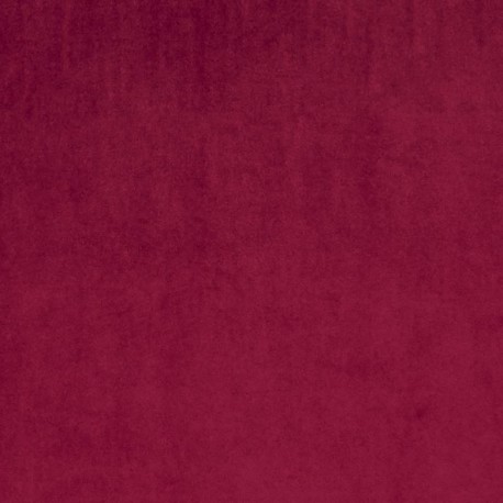 Tissu Murano Velours Rouge 