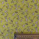 Tissu Popeline Imprime Parapluie Jaune