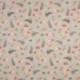 Tissu Coton Imprimé Animal Sable 
