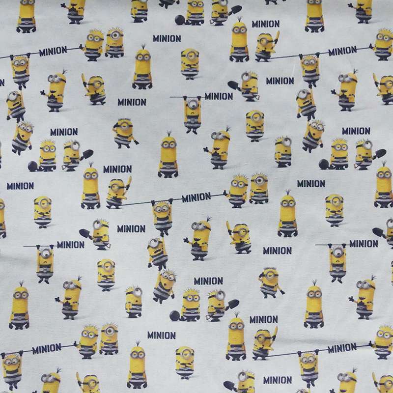 Tissu Popeline Les Minions