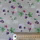 Tissu Coton Imprimé Digital Figue Fond Taupe 