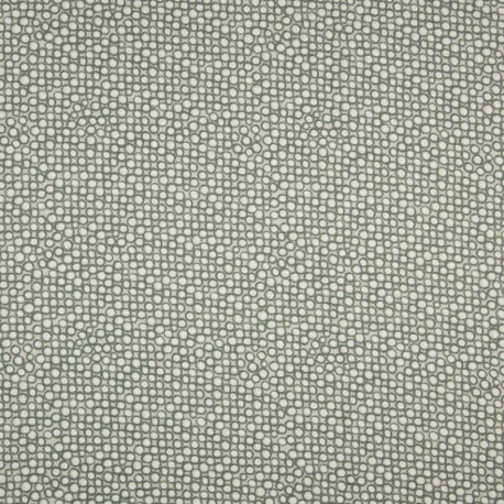 Tissu Coton Imprimé Bio Cercle Vert 
