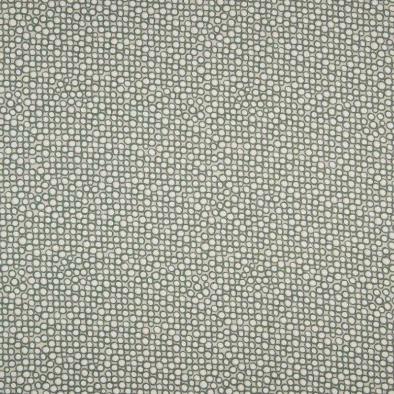 Tissu Coton Imprimé Bio Cercle Vert 
