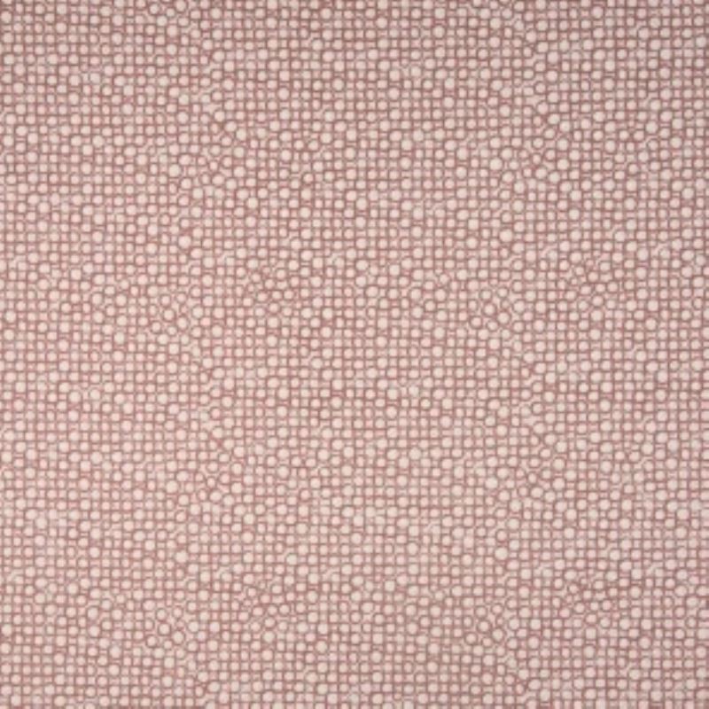 Tissu Coton Imprimé Bio Cercle Vieux Rose