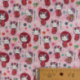 Tissu Popeline Hello Kitty Imprimé Rose