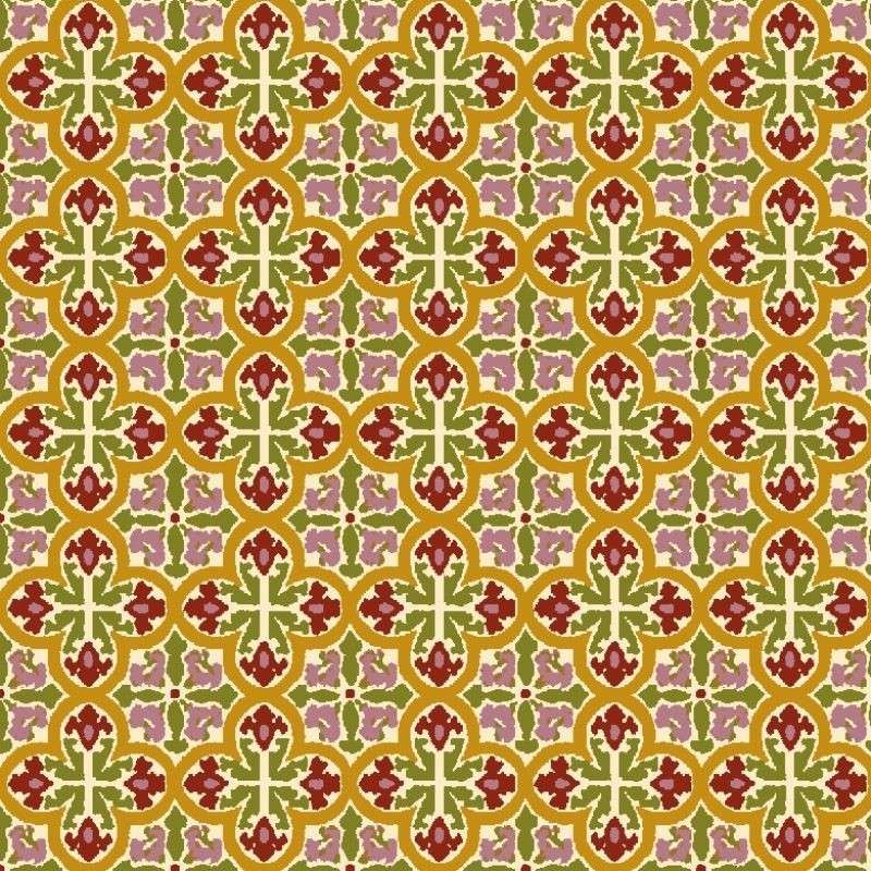 Tissu Orient Express 5 Digital Multico