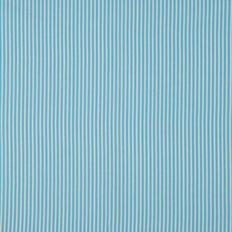 Tissu Rayé Ciel