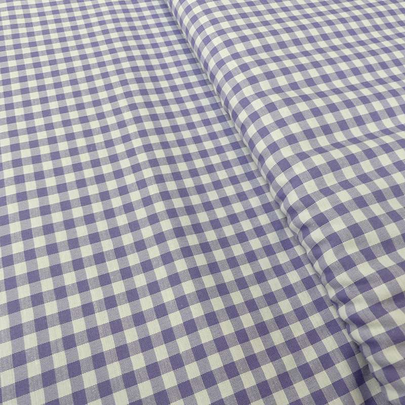 Tissu Vichy Denver Violet