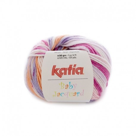 Pelote de Laine Katia Baby Jacquard