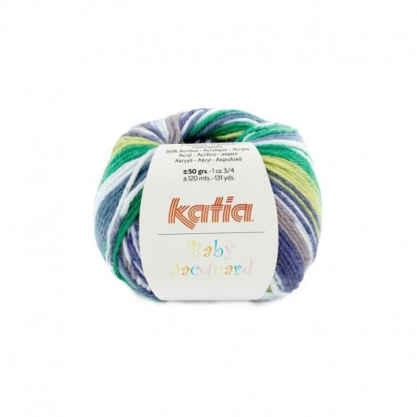 Pelote de Laine Katia Baby Jacquard