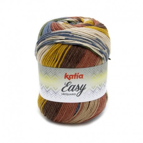 Pelote de Laine Katia Easy Jacquard