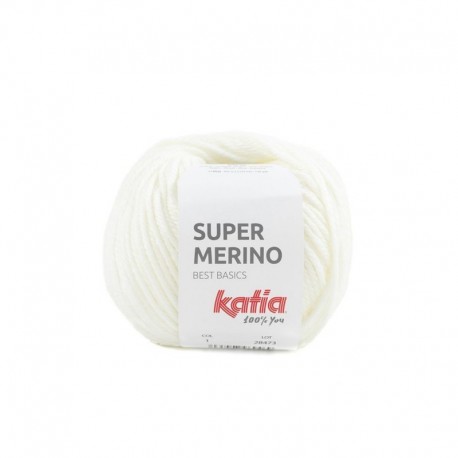 Pelote de Laine Katia Super Merino 