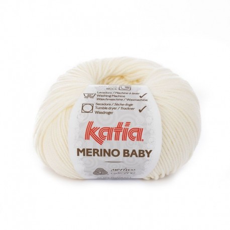 Pelote de Laine Katia Merino Baby