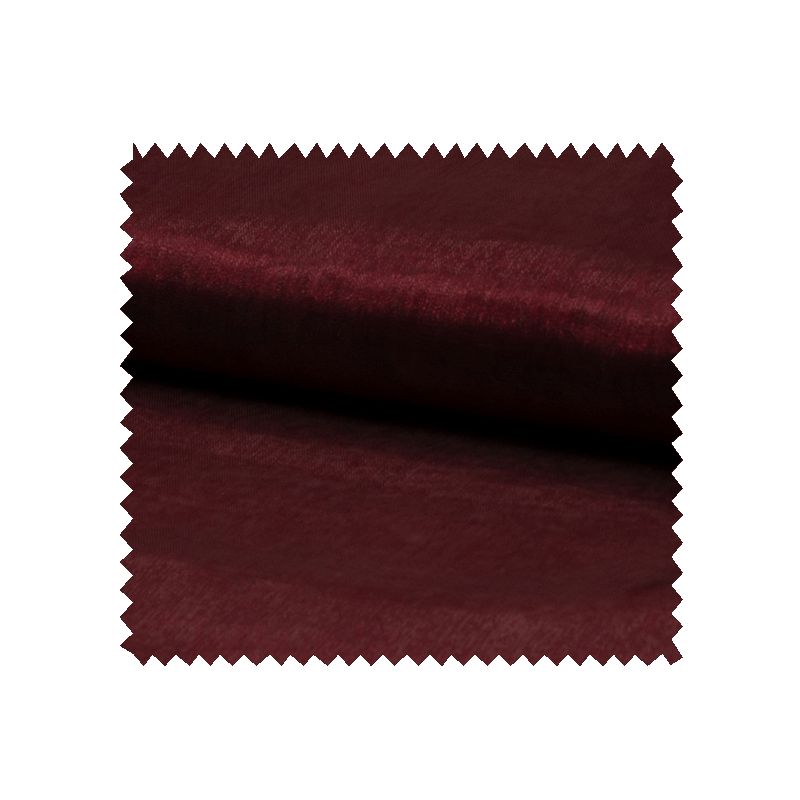 Tissu Organza Uni Bordeaux