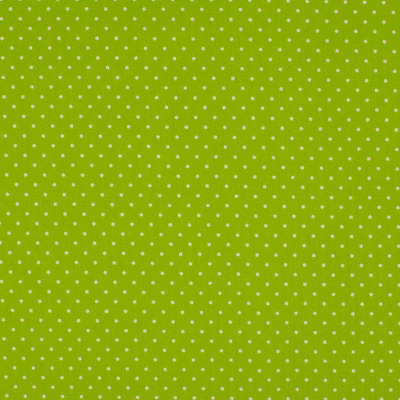 Tissu Imprimé Epingle Pois Anis