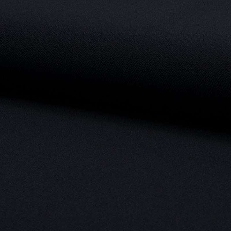 Tissu Jersey Crepe Uni Marine