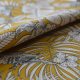 Tissu India Toile Coton Imprimée Jaune