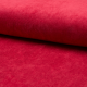 Tissu Velours milleraies Uni Rouge