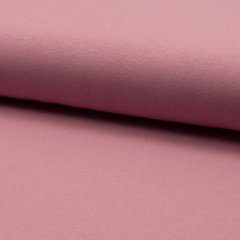 Tissu Jersey Luxe Uni Bois de Rose