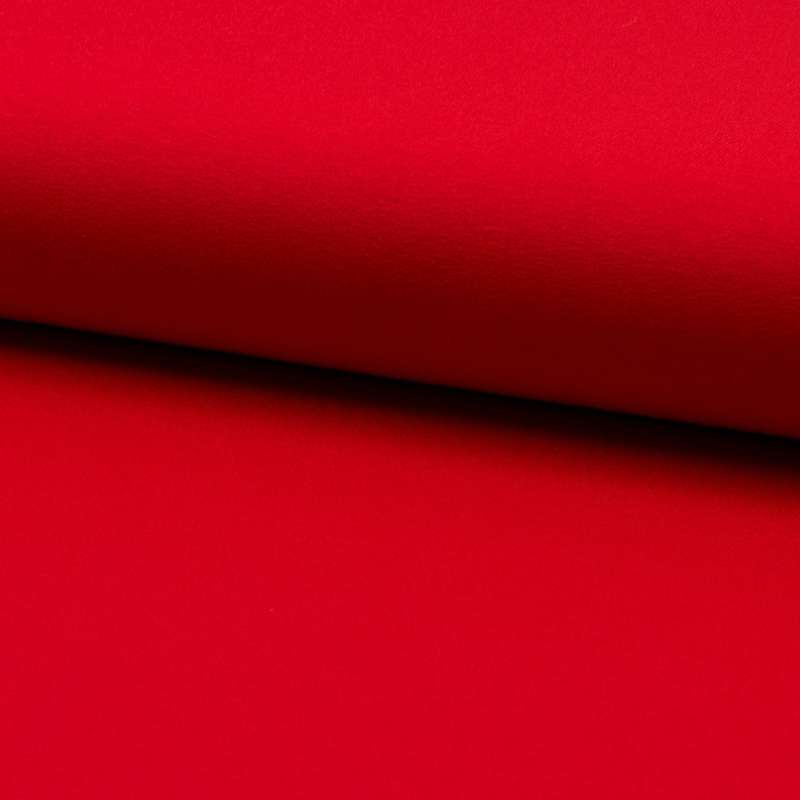 Tissu Jersey Luxe Uni Rouge