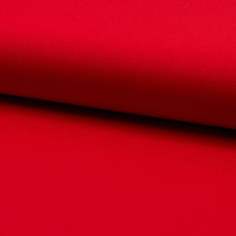 Tissu Jersey Luxe Uni Rouge