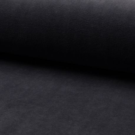 Tissu Jersey Velours Nicky Uni Anthracite