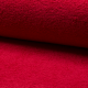 Tissu Eponge Uni Rouge