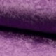 Tissu Panne De Velours Uni Violette