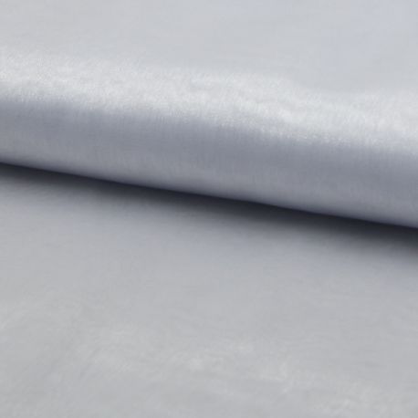 Tissu Organza Uni Blanc