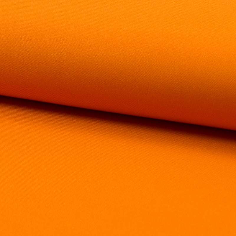 Tissu Burlington Uni Orange