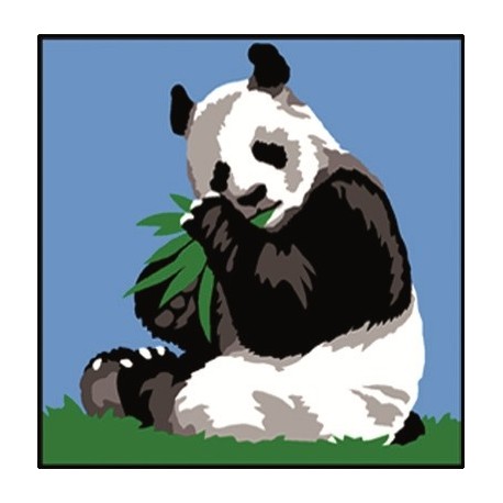 Kit Canevas Enfant Soudan Panda 