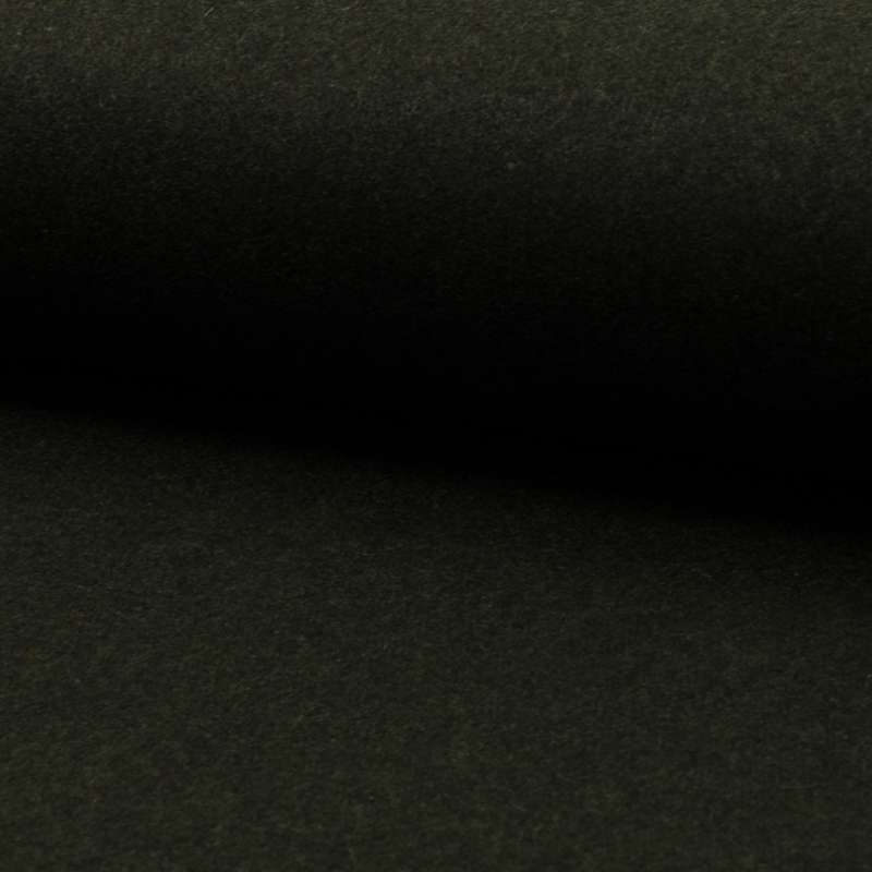 Tissu Manteau Caban Uni Gris Foncé